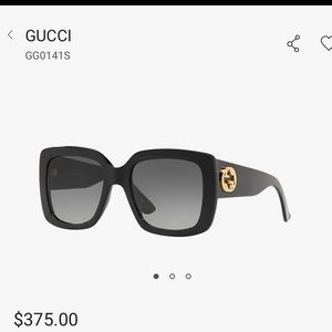 Gucci GG0141S black sunnies!